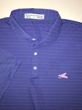 Men's Holderness & Bourne Short Sleeve Polo-Size L